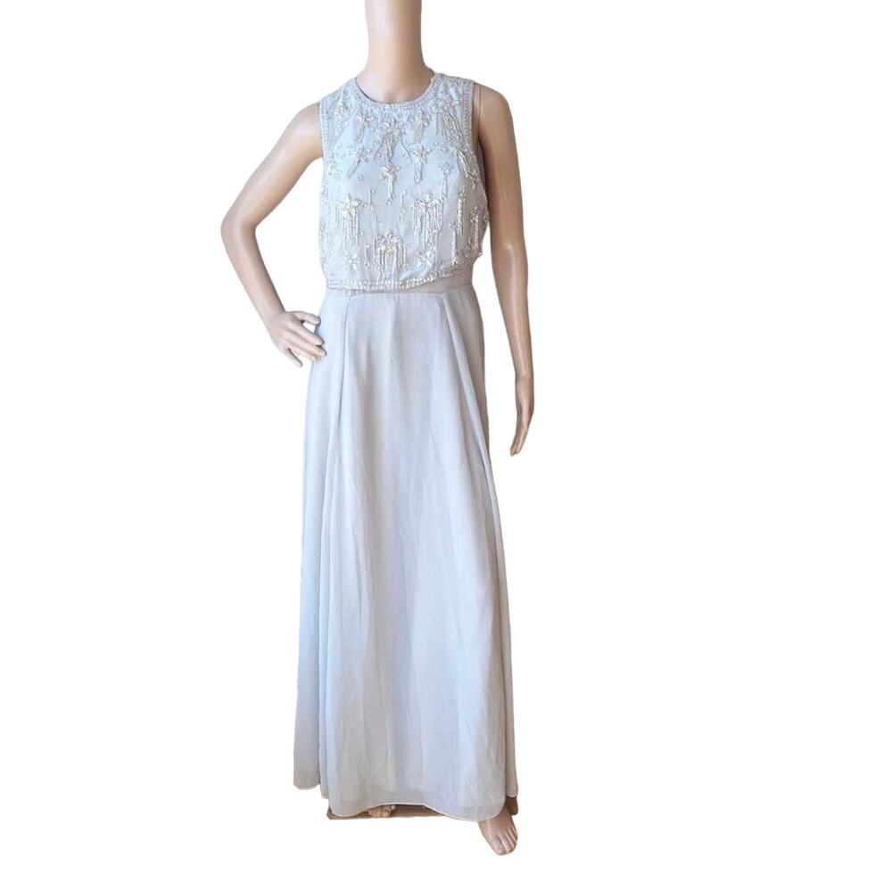 ASOS NWT Embellished Cape Maxi Dress Size 8